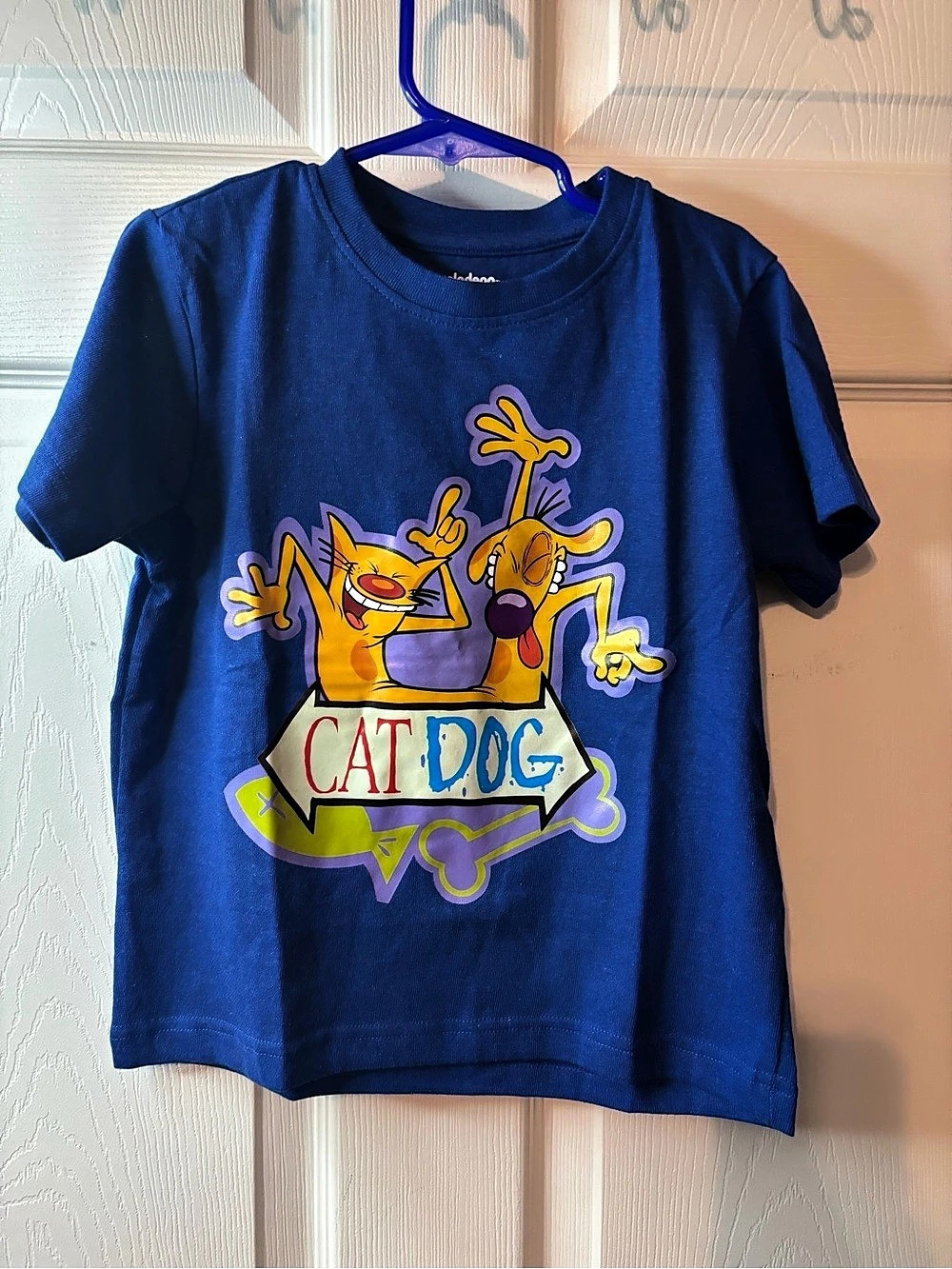 Nickelodeon CatDog graphic tee Graphic Tee Blue Unisex 6 NWT